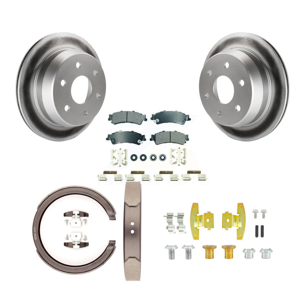 Transit Auto KGA-107134 Disc Brake Kit for 1999-2005 Chevrolet Silverado 1500, GMC Sierra 1500 and More - Rear