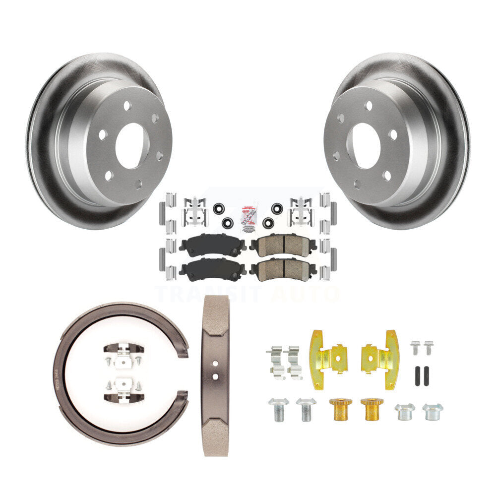 Transit Auto KGA-107135 Disc Brake Kit for 1999-2005 Chevrolet Silverado 1500, GMC Sierra 1500 and More - Rear