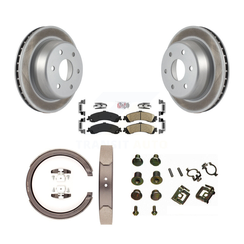 Transit Auto KGA-107137 Disc Brake Kit for 2004-2006 Chevrolet Silverado 1500, GMC Sierra 1500 - Rear