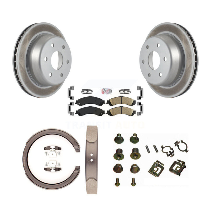 Transit Auto KGA-107137 Disc Brake Kit for 2004-2006 Chevrolet Silverado 1500, GMC Sierra 1500 - Rear