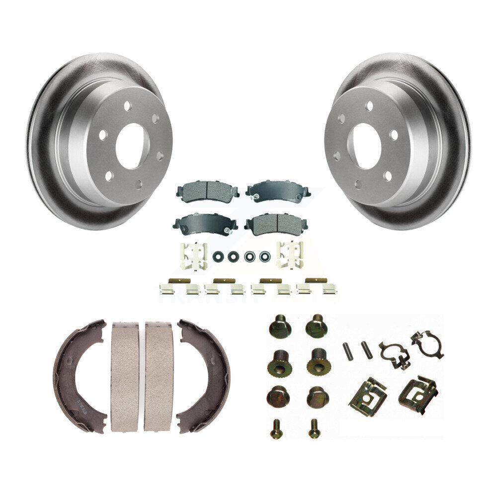 Transit Auto KGA-107139 Disc Brake Kit for 2006 Chevrolet Silverado 1500, GMC Sierra 1500 - Rear