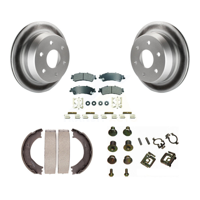 Transit Auto KGA-107139 Disc Brake Kit for 2006 Chevrolet Silverado 1500, GMC Sierra 1500 - Rear