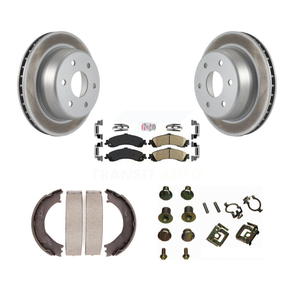Transit Auto KGA-107141 Disc Brake Kit for 2006 Chevrolet Silverado 1500, GMC Sierra 1500 - Rear