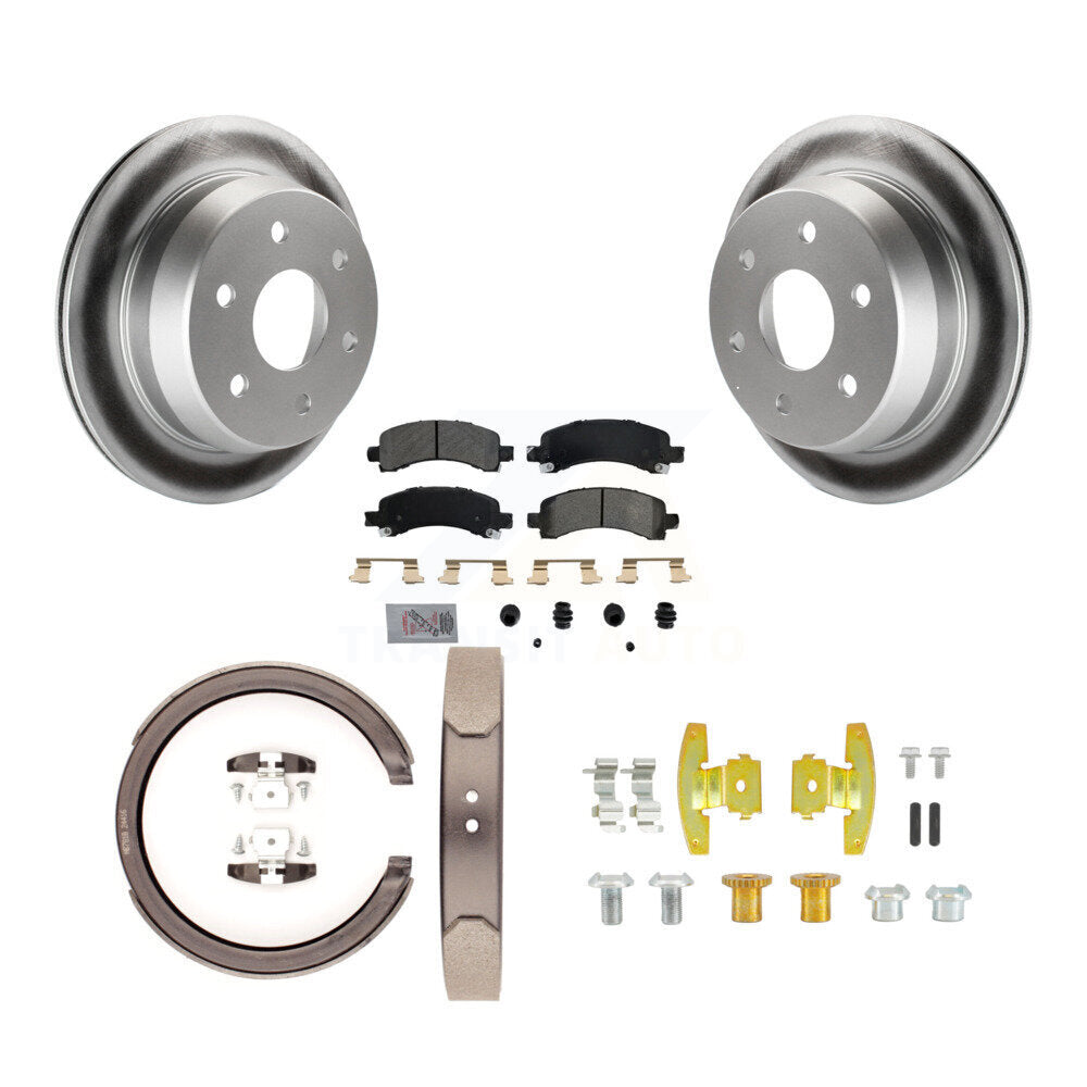Transit Auto KGA-107143 Disc Brake Kit for 2002 Chevrolet Avalanche 1500, Chevrolet Suburban 1500 - Rear