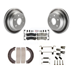Transit Auto KGA-107145 Disc Brake Kit for 2003 Chevrolet Silverado 2500, Chevrolet Silverado 2500 HD, GMC Sierra 2500 - Rear