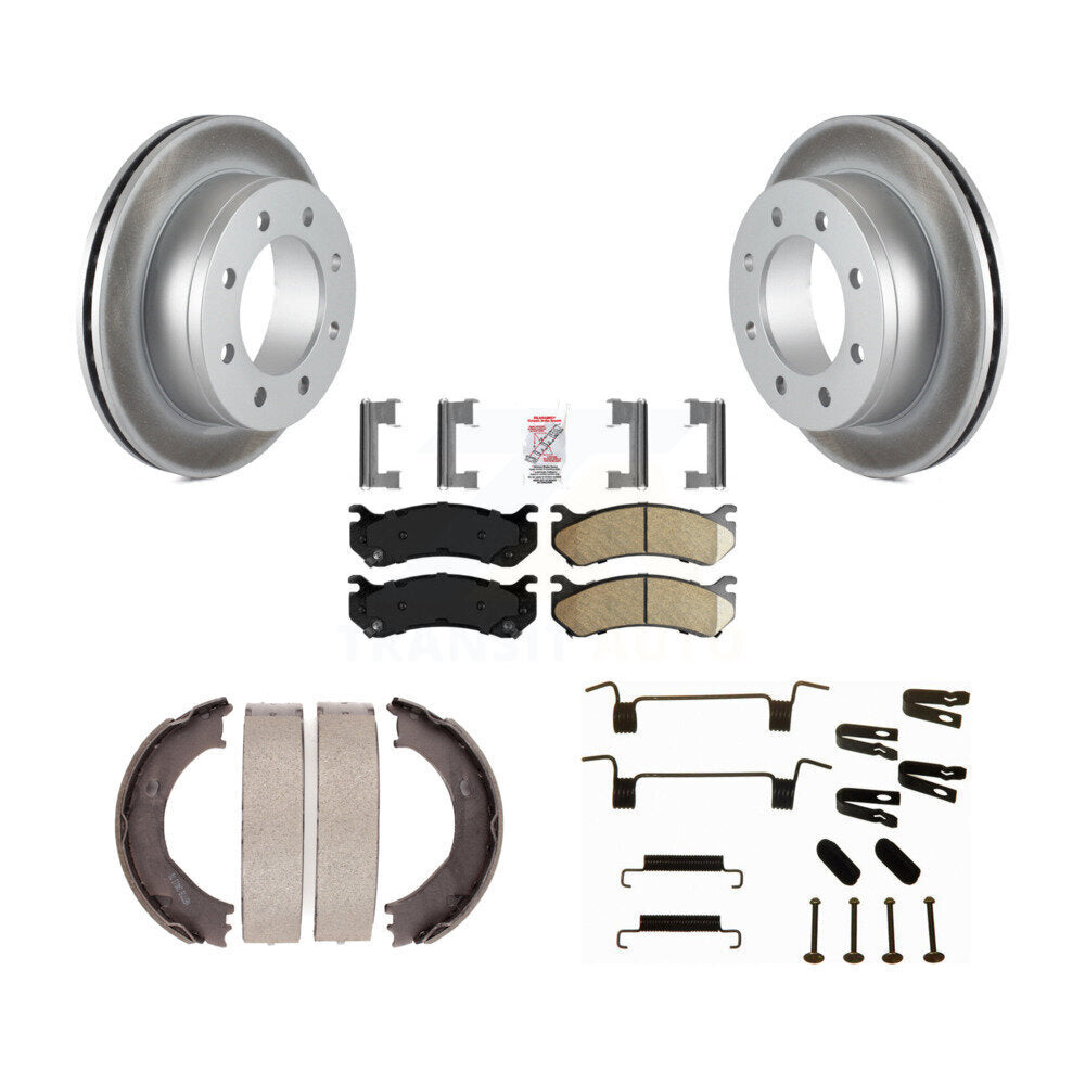 Transit Auto KGA-107146 Disc Brake Kit for 1999-2010 GMC Sierra 3500 HD, Chevrolet Silverado 2500 HD and More - Rear