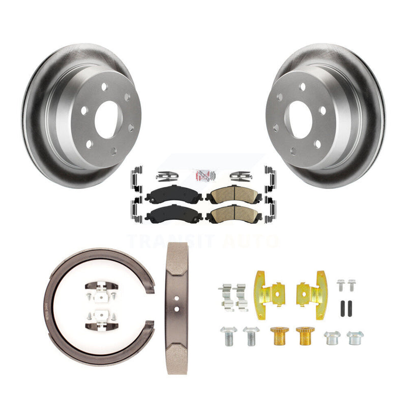 Transit Auto KGA-107150 Disc Brake Kit for 2002 Chevrolet Suburban 1500 - Rear