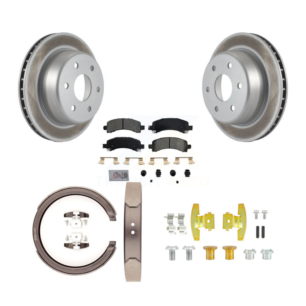 Transit Auto KGA-107152 Disc Brake Kit for 2002-2014 Cadillac Escalade, Chevrolet Avalanche 1500 and More - Rear