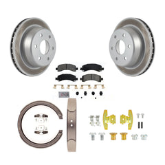 Transit Auto KGA-107152 Disc Brake Kit for 2002-2014 Cadillac Escalade, Chevrolet Avalanche 1500 and More - Rear