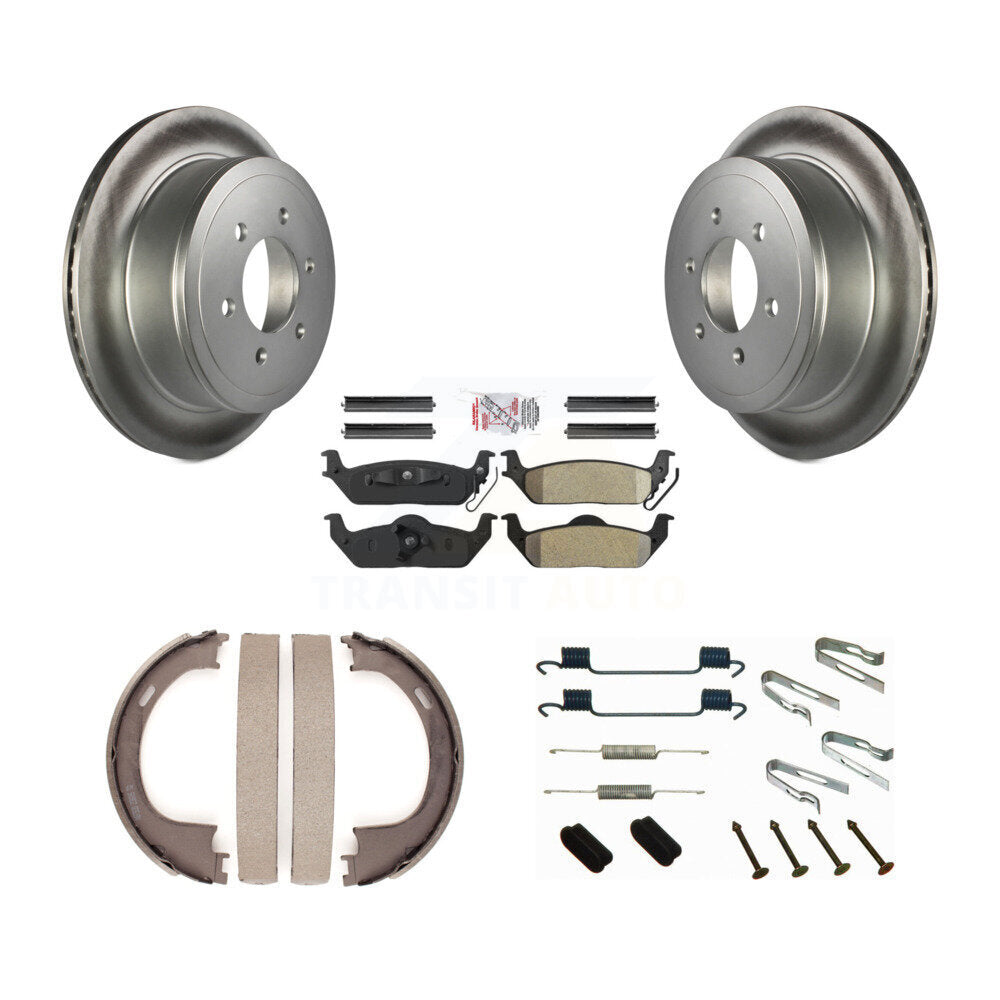 Transit Auto KGA-107161 Disc Brake Kit for 2004-2008 Lincoln Mark LT, Ford F-150 - Rear