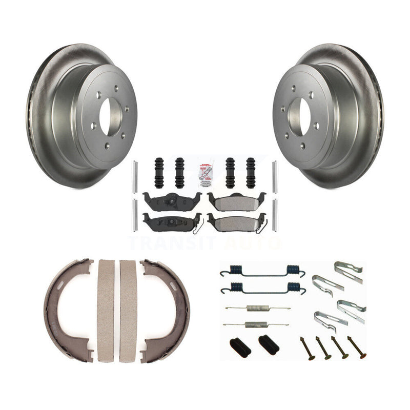 Transit Auto KGA-107162 Disc Brake Kit for 2004-2008 Lincoln Mark LT, Ford F-150 - Rear