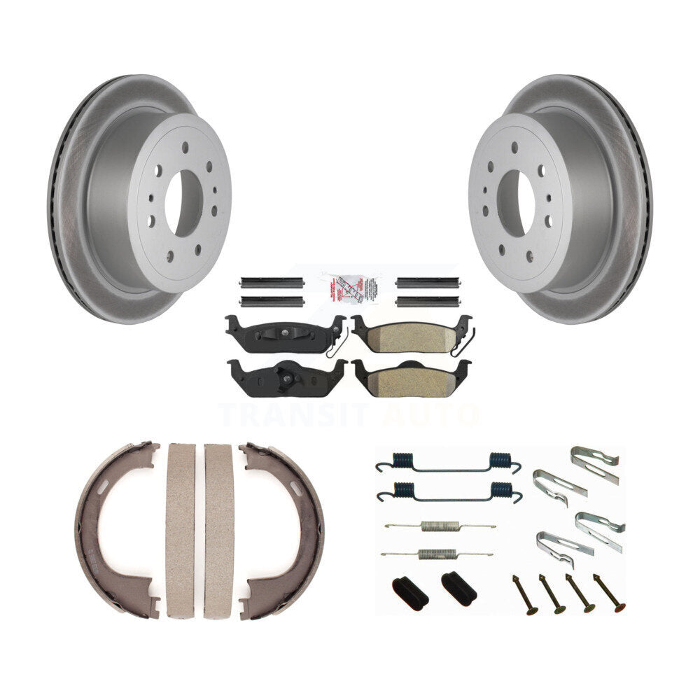 Transit Auto KGA-107163 Disc Brake Kit for 2004-2008 Lincoln Mark LT, Ford F-150 - Rear