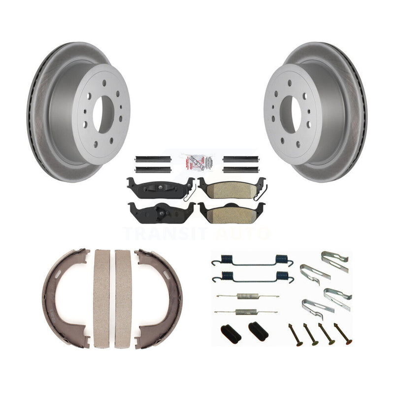 Transit Auto KGA-107163 Disc Brake Kit for 2004-2008 Lincoln Mark LT, Ford F-150 - Rear