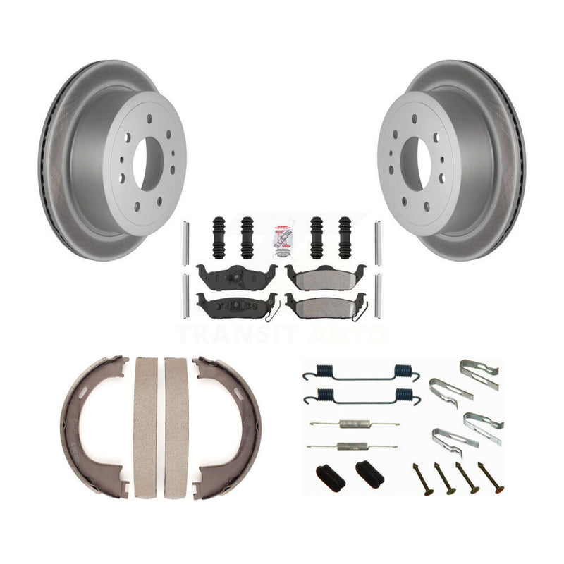 Transit Auto KGA-107164 Disc Brake Kit for 2004-2008 Lincoln Mark LT, Ford F-150 - Rear
