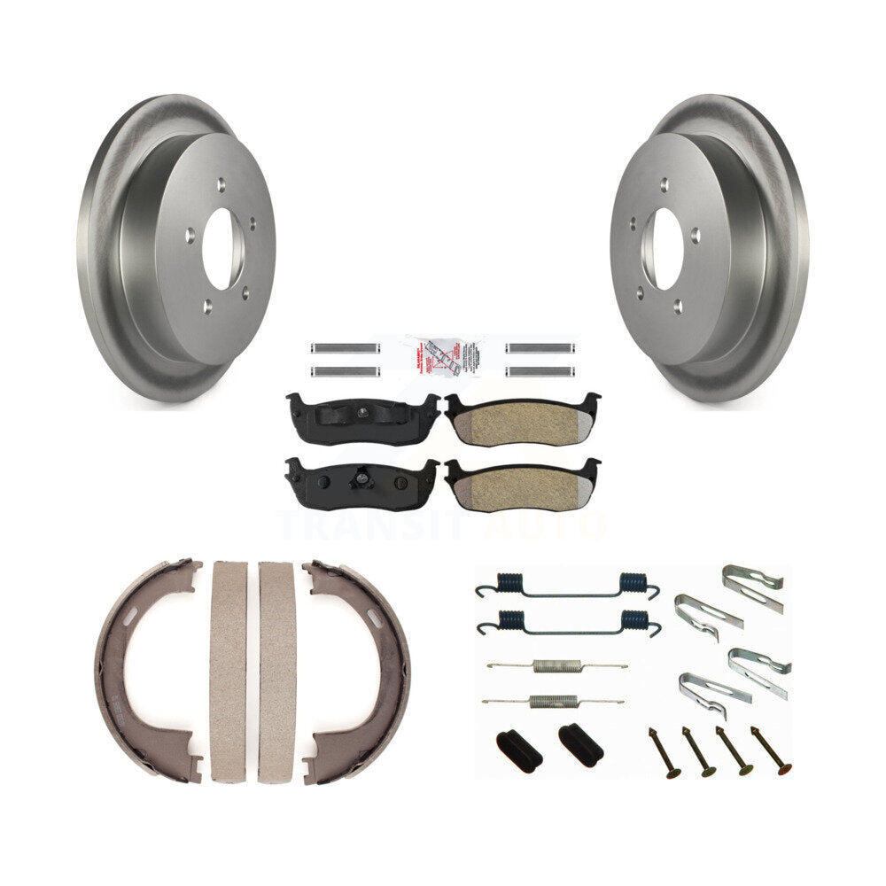 Transit Auto KGA-107165 Disc Brake Kit for 1998-2004 Ford F-150 Heritage, Lincoln Blackwood and More - Rear
