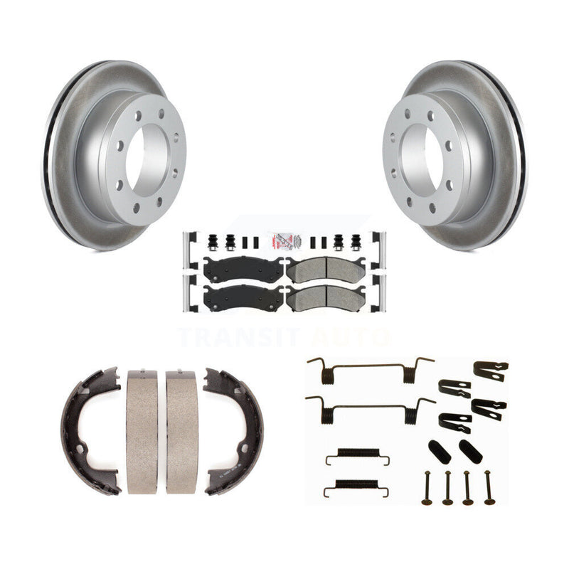 Transit Auto KGA-107167 Disc Brake Kit for 2010-2013 Chevrolet Silverado 2500 HD, Chevrolet Suburban 2500 and More - Rear