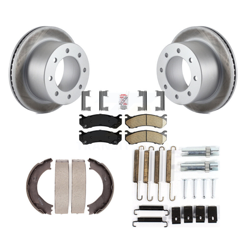Transit Auto KGA-107168 Disc Brake Kit for 2007 GMC Sierra 3500 Classic - Rear