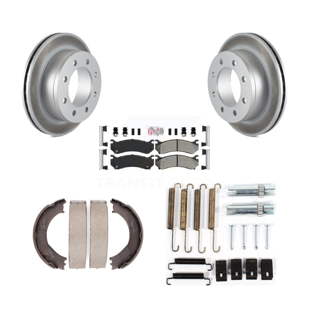 Transit Auto KGA-107171 Disc Brake Kit for 2004-2006 Chevrolet Silverado 3500, GMC Sierra 3500 - Rear