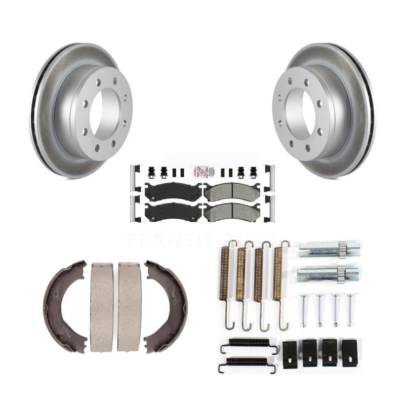 Transit Auto KGA-107171 Disc Brake Kit for 2004-2006 Chevrolet Silverado 3500, GMC Sierra 3500 - Rear