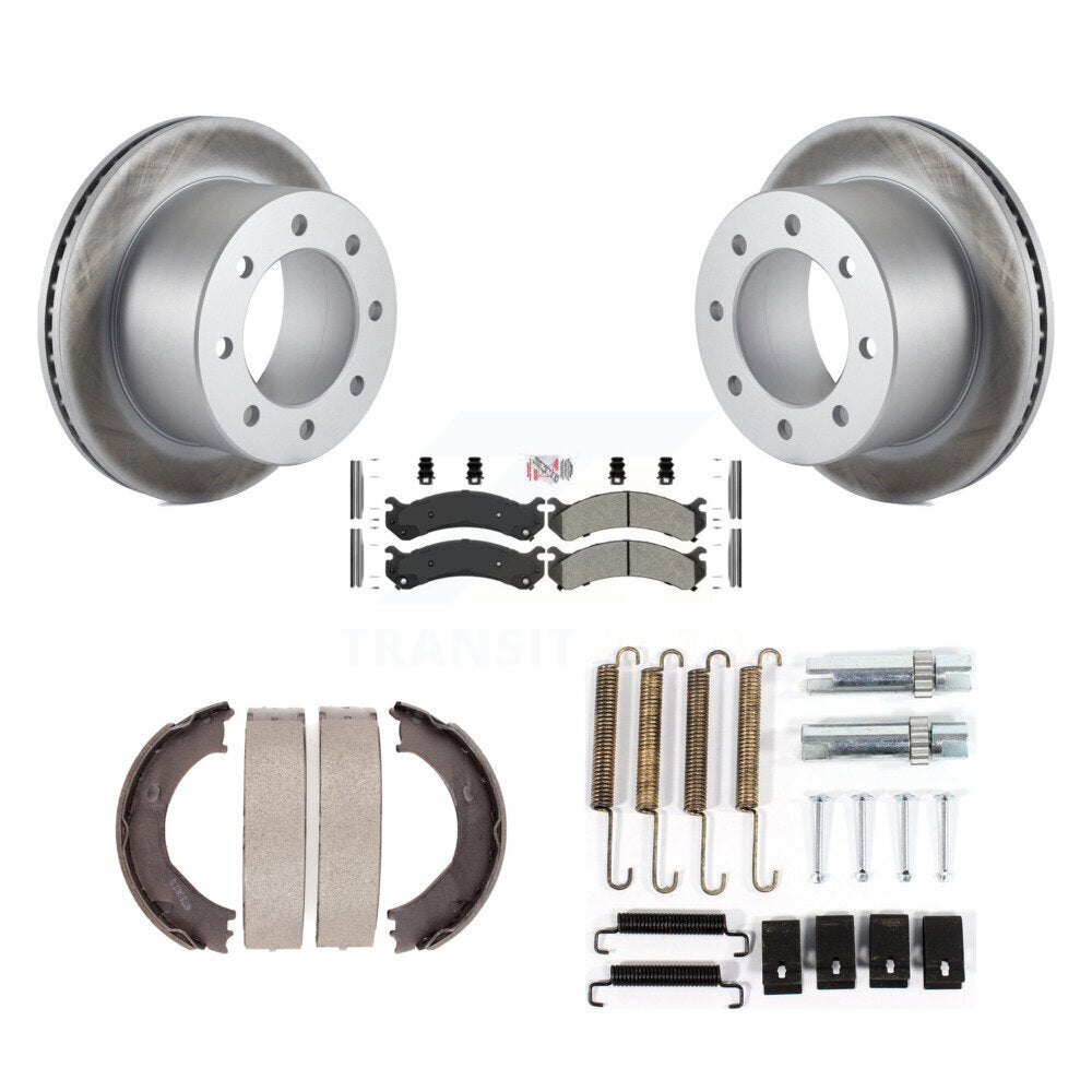 Transit Auto KGA-107172 Disc Brake Kit for 2001-2006 Chevrolet Silverado 3500, GMC Sierra 3500 - Rear