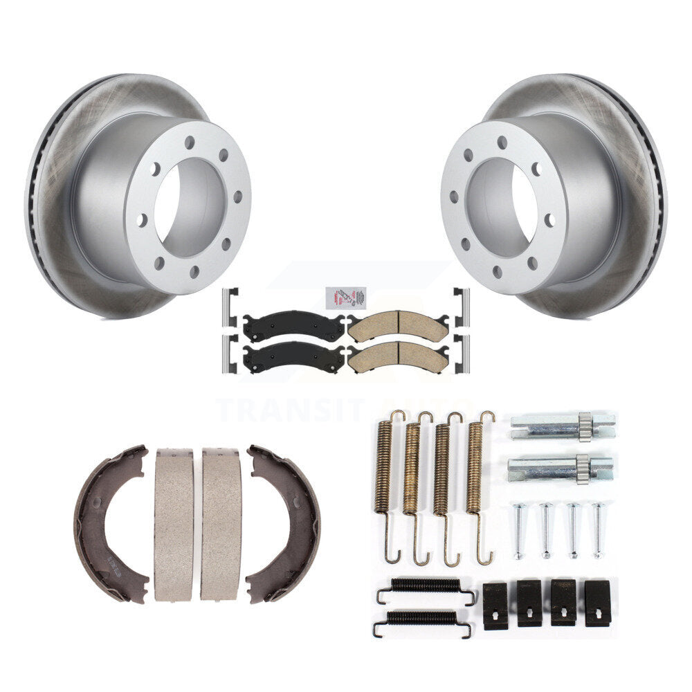 Transit Auto KGA-107173 Disc Brake Kit for 2001-2006 Chevrolet Silverado 3500, GMC Sierra 3500 - Rear