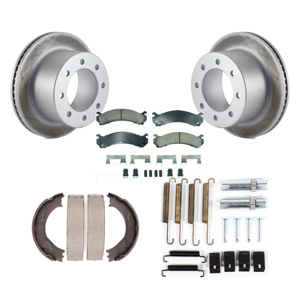 Transit Auto KGA-107174 Disc Brake Kit for 2001-2006 Chevrolet Silverado 3500, GMC Sierra 3500 - Rear