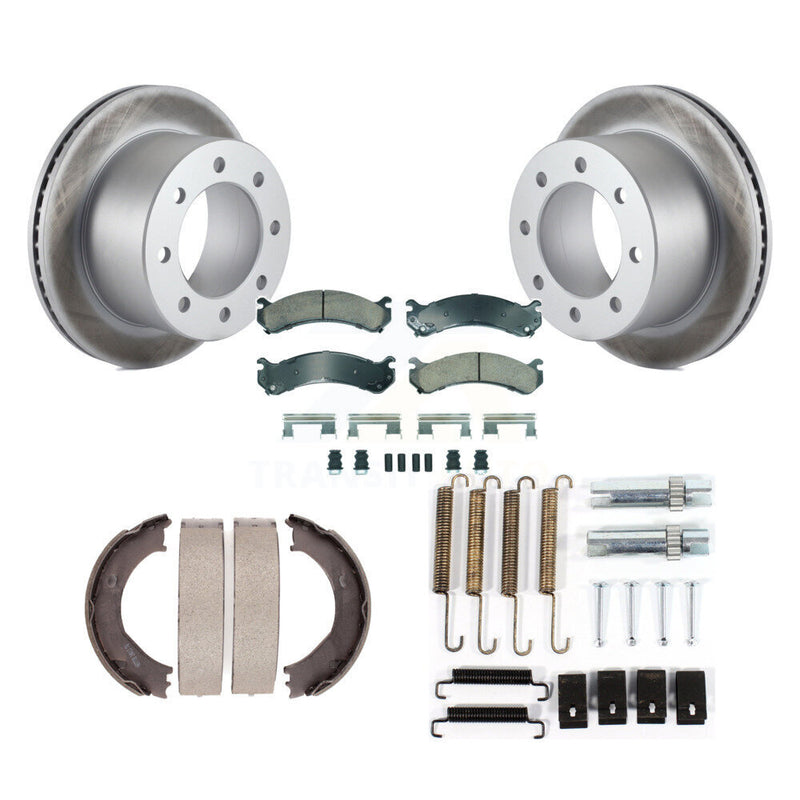 Transit Auto KGA-107174 Disc Brake Kit for 2001-2006 Chevrolet Silverado 3500, GMC Sierra 3500 - Rear