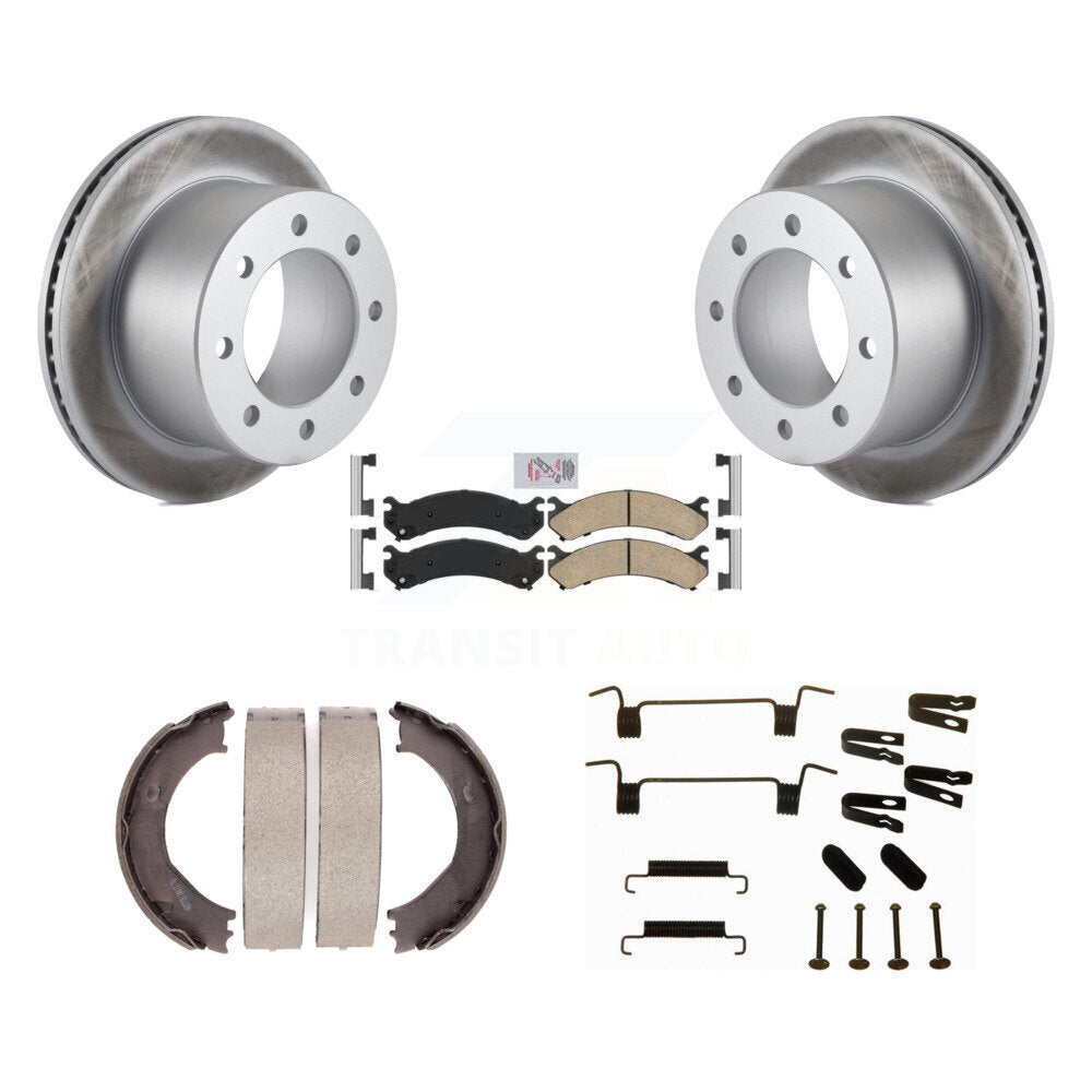 Transit Auto KGA-107180 Disc Brake Kit for 2010 GMC Sierra 3500 HD - Rear