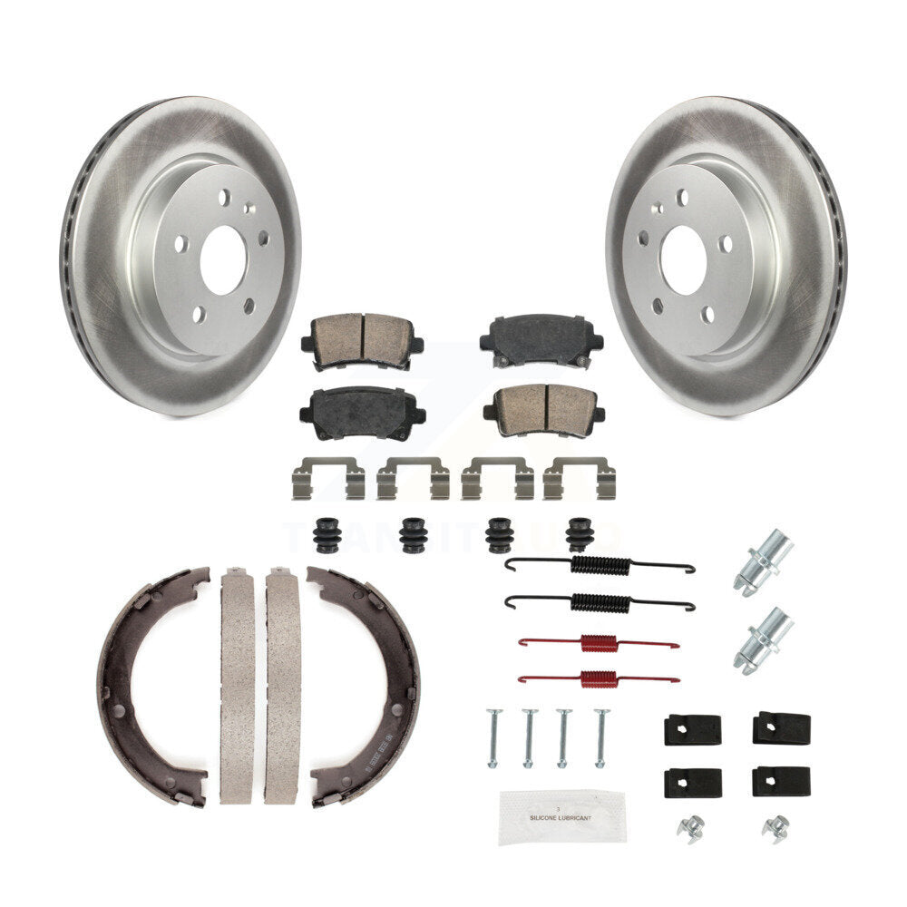 Transit Auto KGA-107183 Disc Brake Kit for 2014 Cadillac XTS - Rear