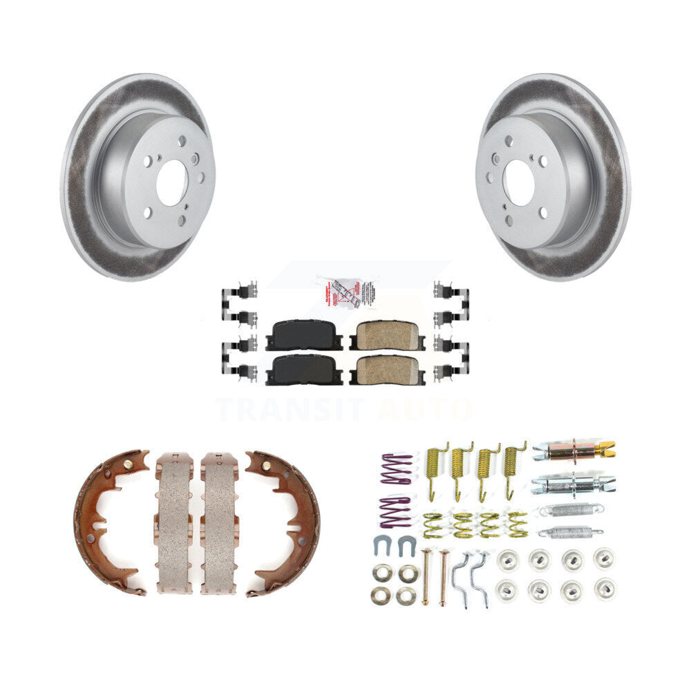 Transit Auto KGA-107187 Disc Brake Kit for 2001-2003 Toyota Highlander - Rear