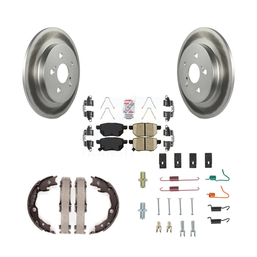 Transit Auto KGA-107192 Disc Brake Kit for 2009-2012 Pontiac Vibe, Toyota Matrix - Rear