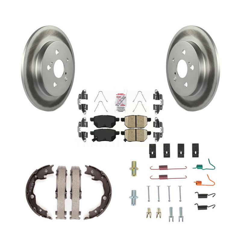 Transit Auto KGA-107192 Disc Brake Kit for 2009-2012 Pontiac Vibe, Toyota Matrix - Rear