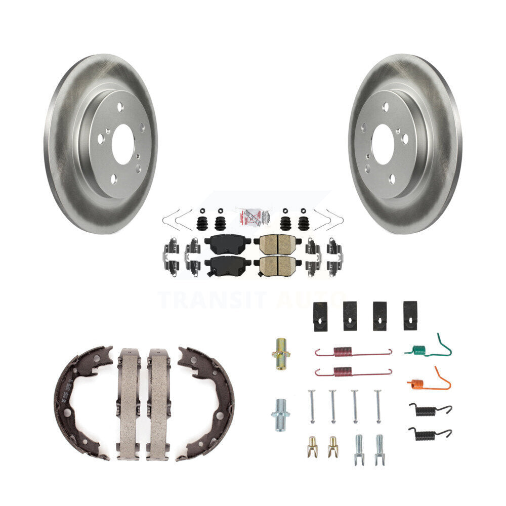 Transit Auto KGA-107195 Disc Brake Kit for 2009-2012 Toyota Matrix, Pontiac Vibe - Rear