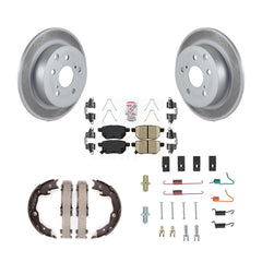 Transit Auto KGA-107196 Disc Brake Kit for 2010 Toyota Matrix - Rear