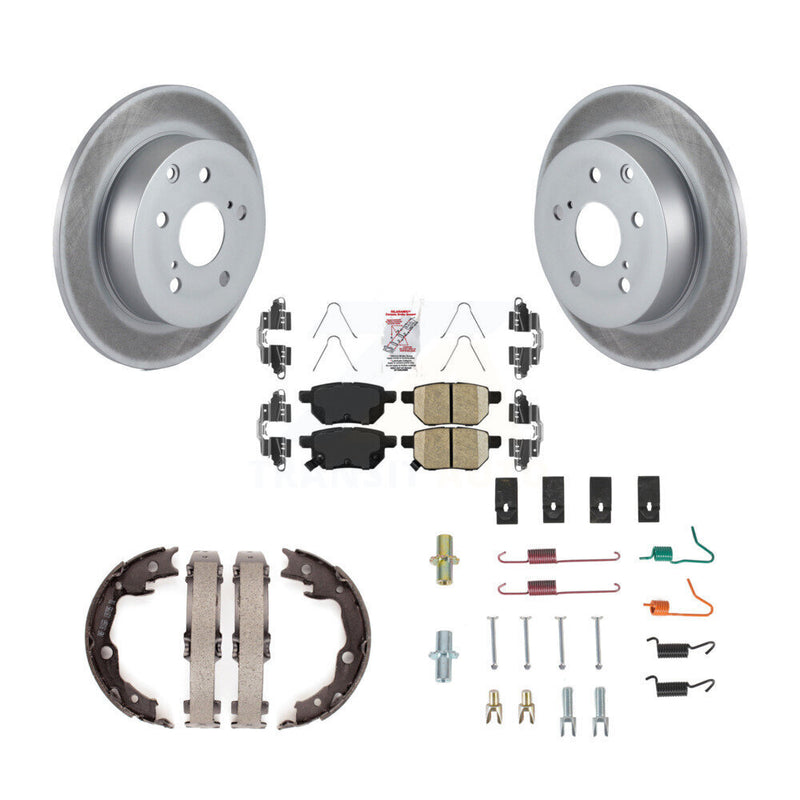 Transit Auto KGA-107196 Disc Brake Kit for 2010 Toyota Matrix - Rear