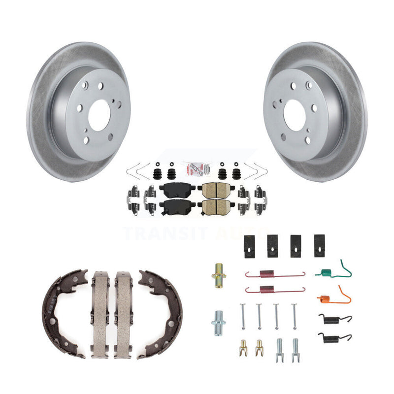 Transit Auto KGA-107197 Disc Brake Kit for 2010 Toyota Matrix - Rear