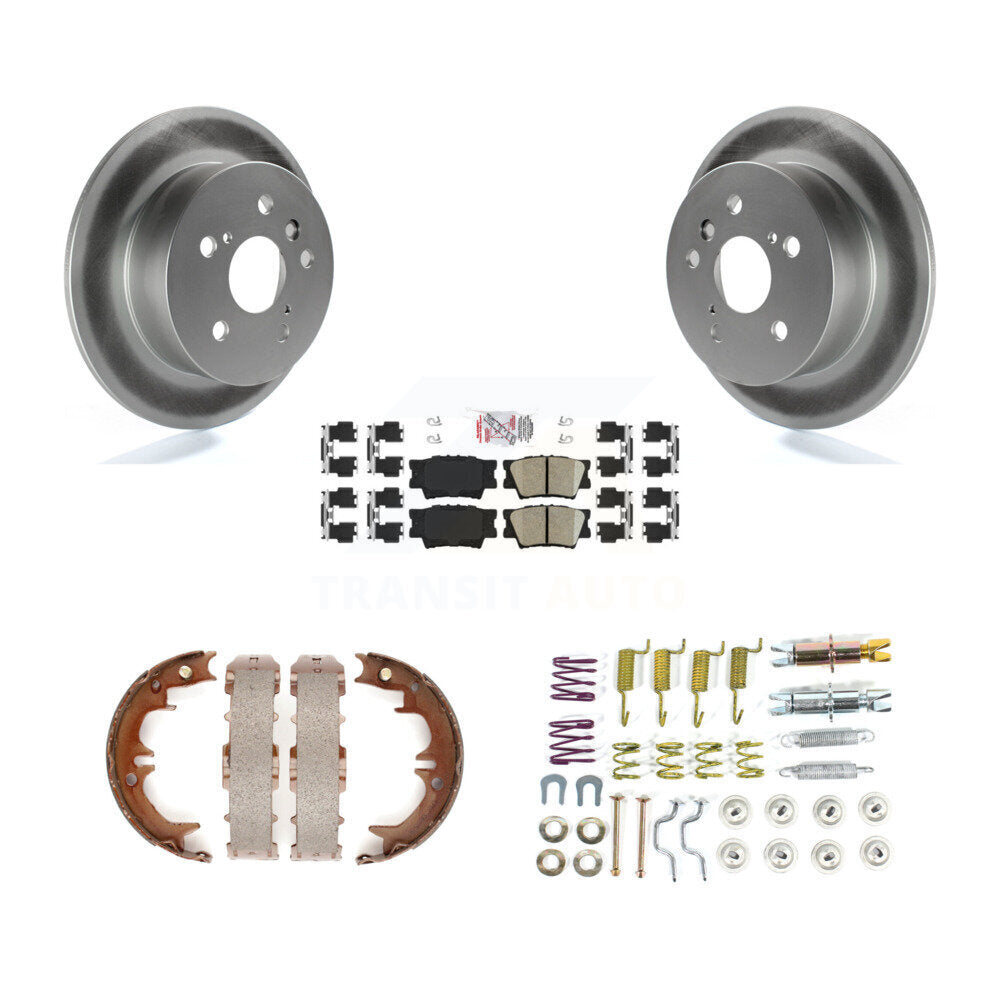 Transit Auto KGA-107201 Disc Brake Kit for 2007-2012 Toyota Avalon, Lexus ES350, Toyota Camry - Rear