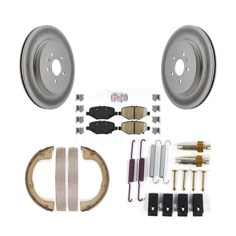 Transit Auto KGA-107202 Disc Brake Kit for 2013 Lincoln MKT - Rear