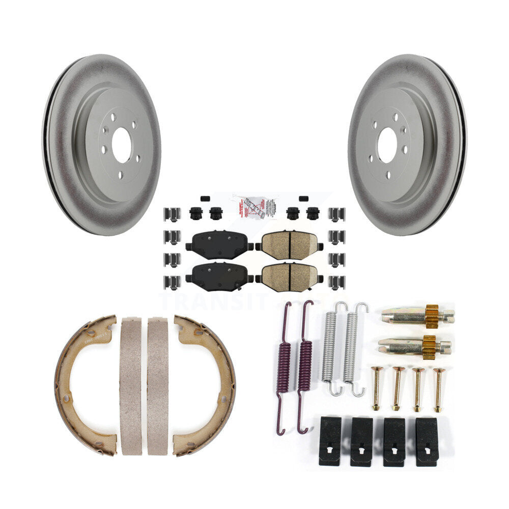 Transit Auto KGA-107204 Disc Brake Kit for 2013 Lincoln MKT - Rear