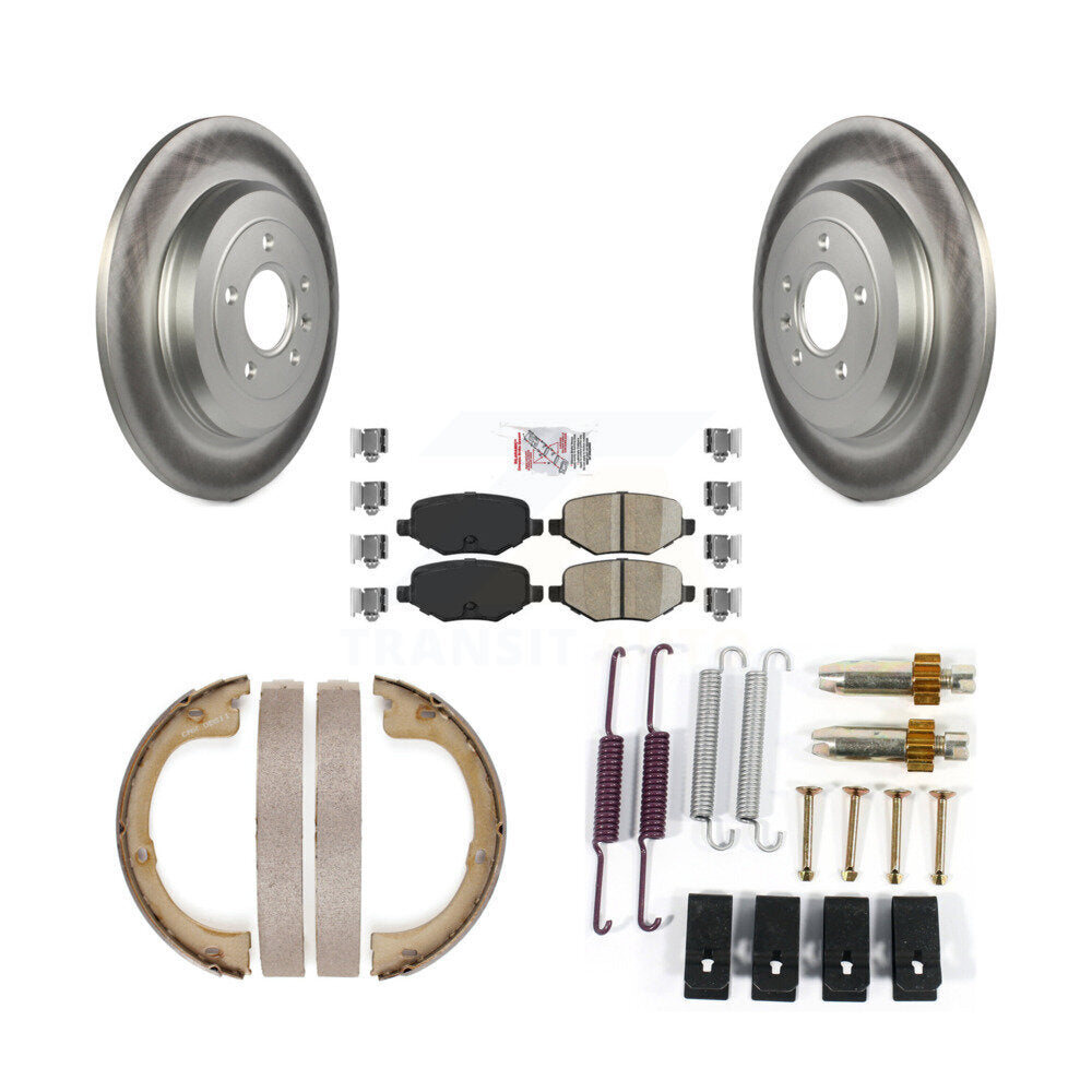 Transit Auto KGA-107205 Disc Brake Kit for 2013 Lincoln MKT - Rear