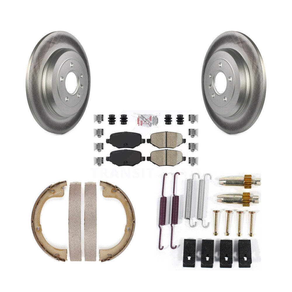Transit Auto KGA-107206 Disc Brake Kit for 2013 Lincoln MKT - Rear