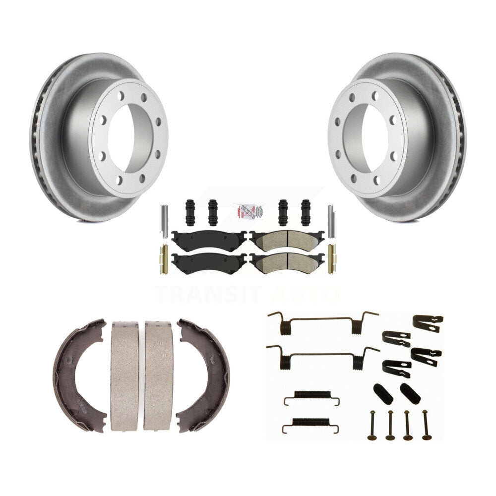 Transit Auto KGA-107207 Disc Brake Kit for 1999-2005 Ford E-250, Ford E-350 Super Duty and More - Rear