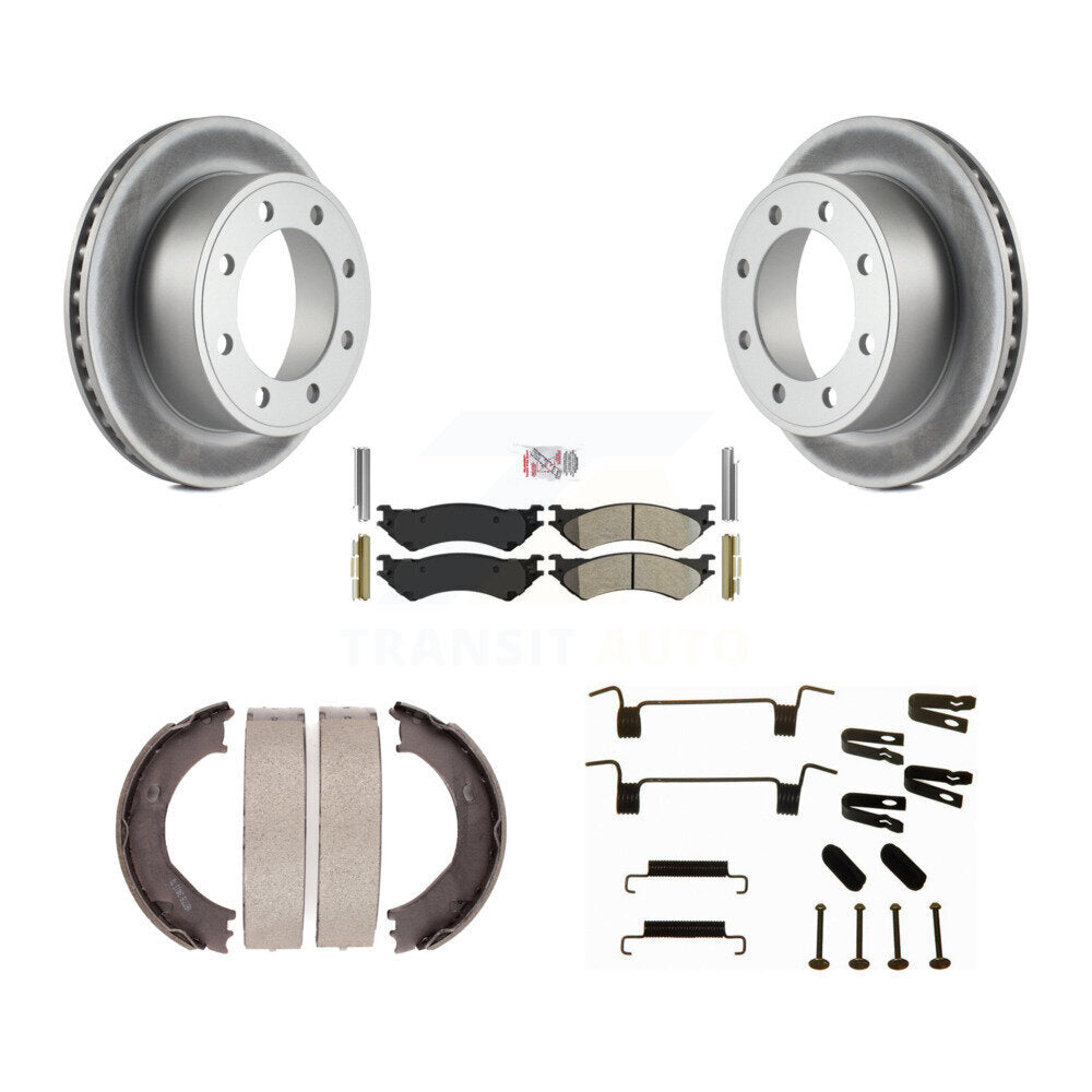 Transit Auto KGA-107208 Disc Brake Kit for 1999-2005 Ford E-250, Ford E-350 Super Duty and More - Rear