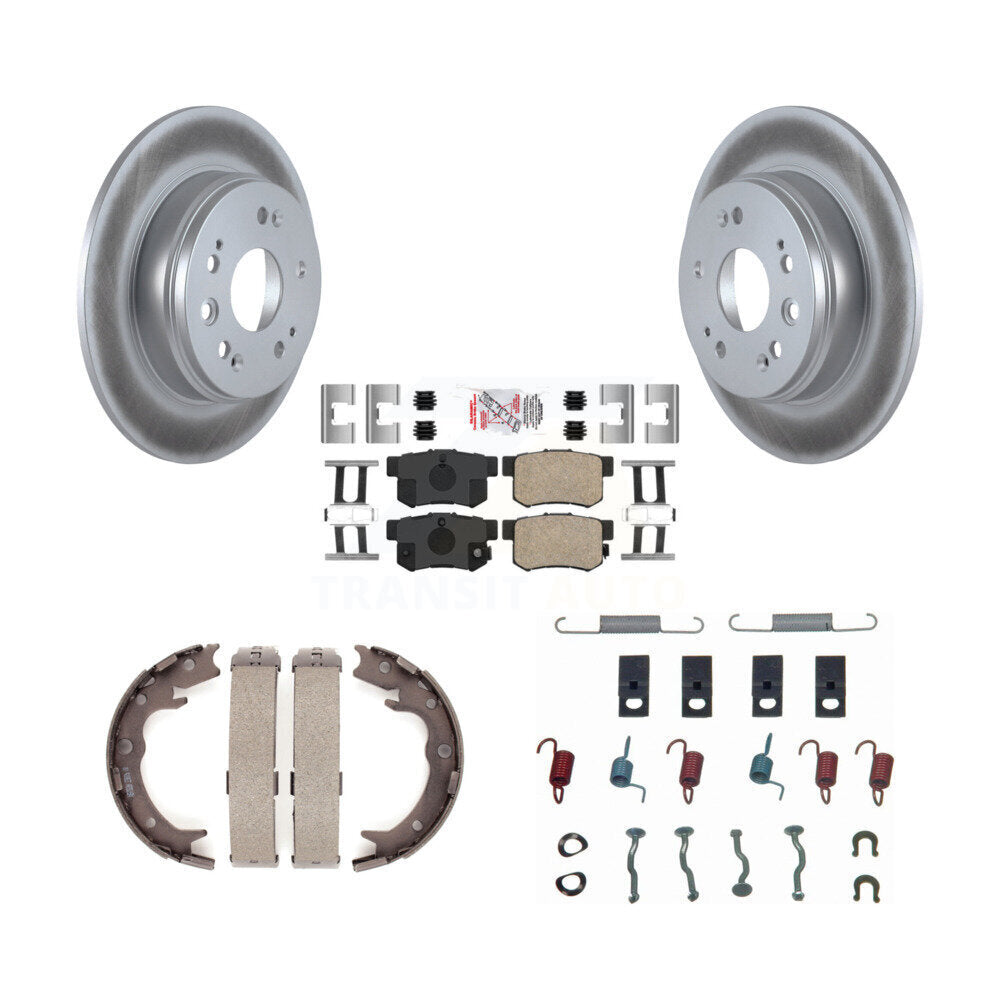 Transit Auto KGA-107214 Disc Brake Kit for 2002-2004 Honda CR-V - Rear