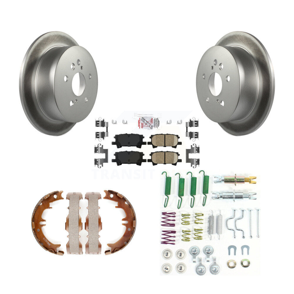 Transit Auto KGA-107216 Disc Brake Kit for 2004-2009 Lexus RX350, Lexus RX400h and More - Rear
