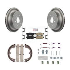 Transit Auto KGA-107217 Disc Brake Kit for 2005-2023 Nissan Xterra, Nissan Frontier - Rear