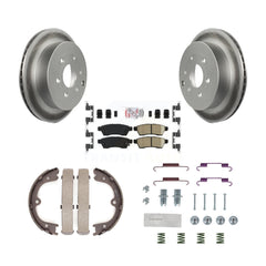 Transit Auto KGA-107218 Disc Brake Kit for 2005-2023 Nissan Xterra, Nissan Frontier - Rear