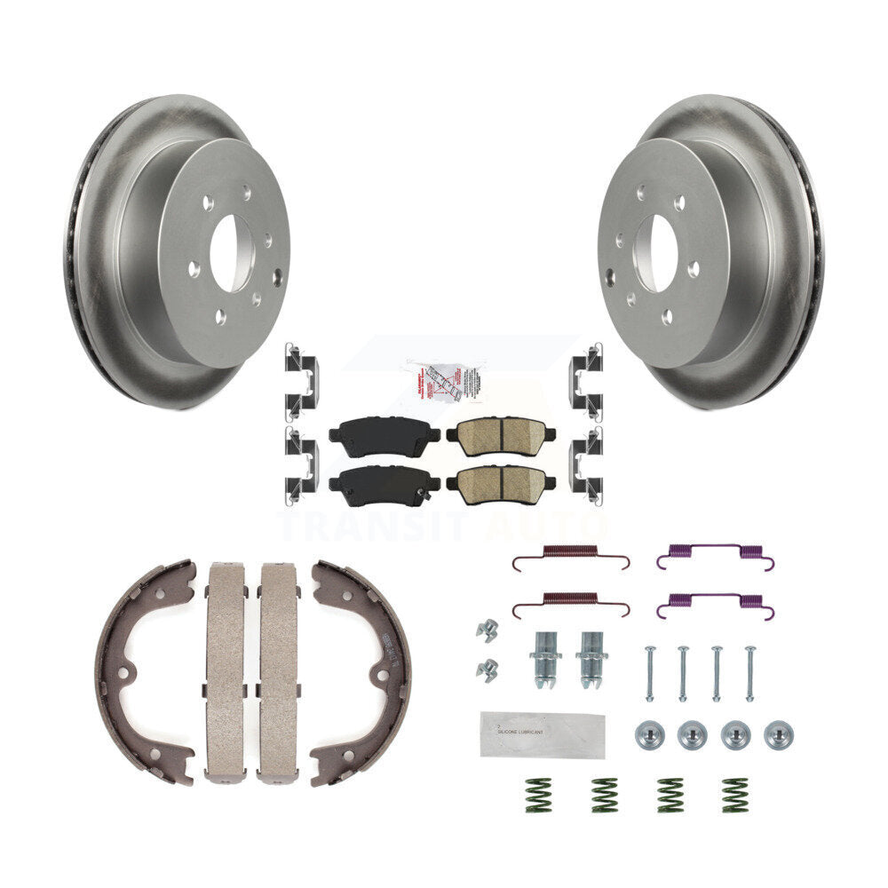 Transit Auto KGA-107219 Disc Brake Kit for 2006-2007 Nissan Xterra - Rear