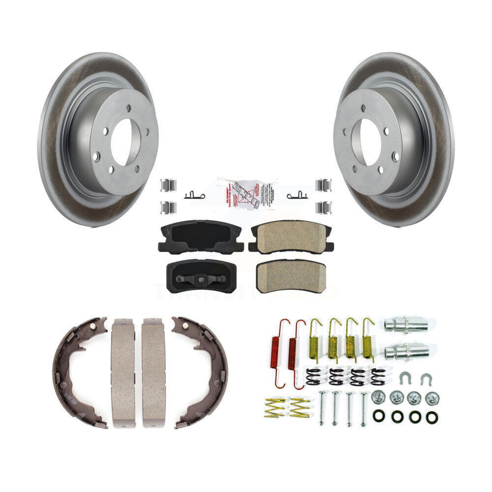 Transit Auto KGA-107220 Disc Brake Kit for 2007-2017 Jeep Compass, Jeep Patriot and More - Rear