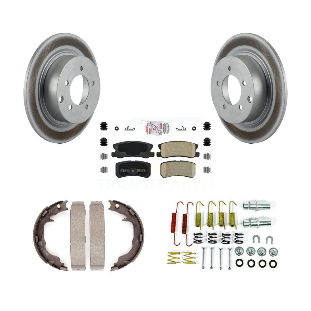 Transit Auto KGA-107221 Disc Brake Kit for 2007-2017 Jeep Compass, Jeep Patriot and More - Rear